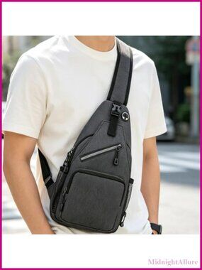 Oxford Sling Bag Mini Backpack Messenger Shoulder Bag